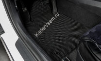 Коврики в салон автомобиля AutoFlex EVA (ЭВА, ЕВА) Business для Kia K5 седан 2020-н.в., 5 частей, с крепежом, 3280501