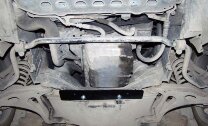 Защита картера Mercedes Benz C-Klasse двигатель 1,8 - 2,8; 2,0D; 2,2D; 2,5D  (1993-2000)  арт: 13.0301