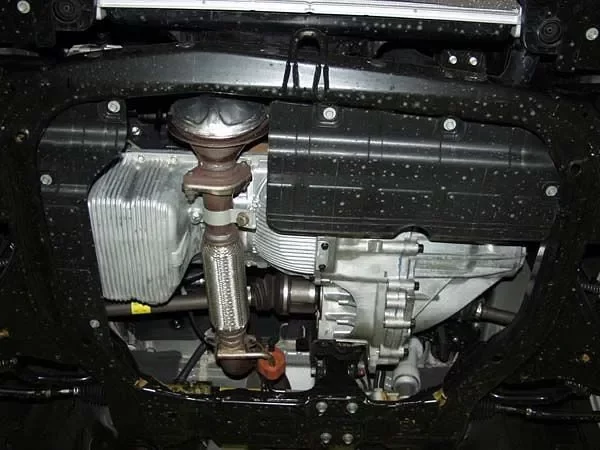 Защита картера и КПП Hyundai Elantra двигатель 1,6, 2.0  (2006-2011)  арт: 10.1565