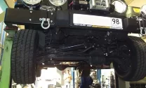 Защита рулевых тяг Jeep Wrangler двигатель 4,0 i  (1996-2006)  арт: 04.0980