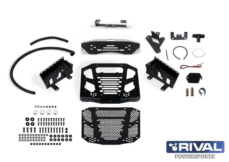 Вынос радиатора с площадками V2 ODES 650S/850S/1000S/650L/850L/1000L  (2022- ) арт.444.8514.1