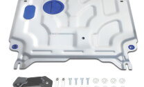 Защита картера и КПП Rival для Kia Rio X хэтчбек 2020-н.в., штампованная, алюминий 3 мм, с крепежом, 333.2369.1