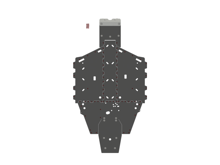 Защита днища HDPE для Can-Am (BRP) Квадроциклов Traxter / Defender