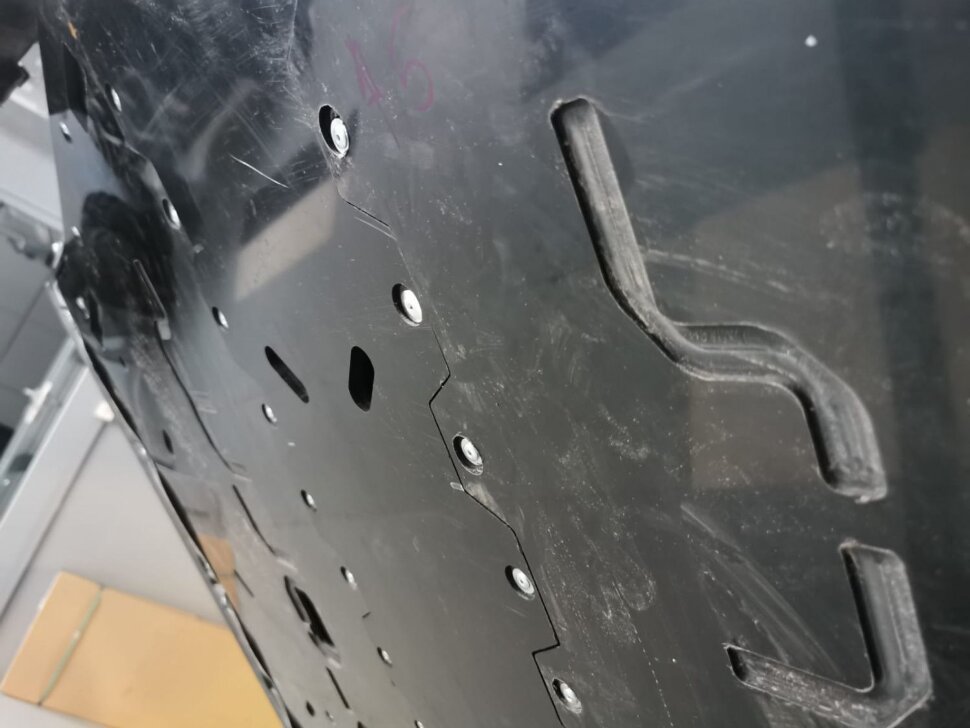 Защита днища HDPE для Can-Am (BRP) Квадроциклов Traxter / Defender
