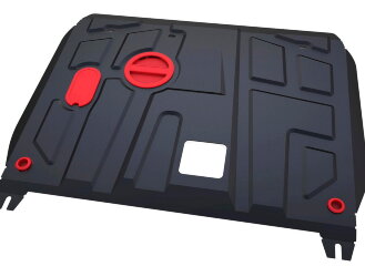 Защита картера и КПП АвтоБроня для Kia Ceed II универсал 2012-2015, штампованная, сталь 1.8 мм, с крепежом, 111.02350.1