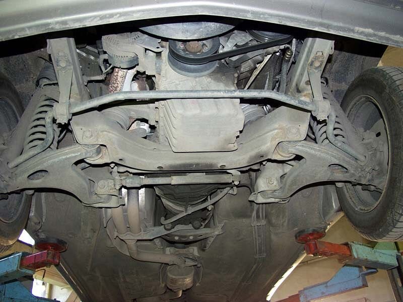 Защита картера Mercedes Benz C-Klasse двигатель 1,8; 2,0; 2,3; 2,5; 2,6  (1982-1993)  арт: 13.0008