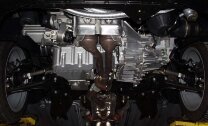 Защита картера и КПП Alfa Romeo GTV двигатель 2,0; 2,5; 3,0; 3,2; 2,4JTD  (1995-2006)  арт: 01.0685