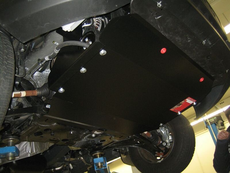 Защита картера и КПП Ford Transit двигатель 2,2D, 2,4D FWD  (2006-2015)  арт: 08.1858