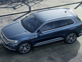 Пороги Volkswagen Touareg III  (подножки, площадки) F193ALB.5806.1