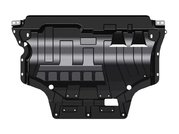 Защита картера и КПП Volkswagen Touran двигатель 2.0TDI AT. MT  (2016-)  арт: 26.3707