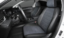Авточехлы Rival Строчка (зад. спинка 40/60) для сидений Kia K5 седан 2020-н.в., алькантара/эко-кожа, черные, SC.2811.3