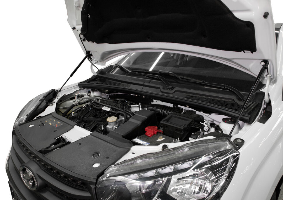 Газовые упоры капота АвтоУпор для Lada Xray 2015-н.в., 2 шт., ULAXRA011