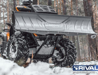 Снегоотвал быстросъемный Quick2 black 137 мм (Land Rover )