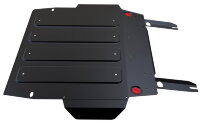 Защита картера и КПП АвтоБроня для Brilliance H530 I рестайлинг 2014-2017, штампованная, сталь 1.8 мм, с крепежом, 111.09002.1