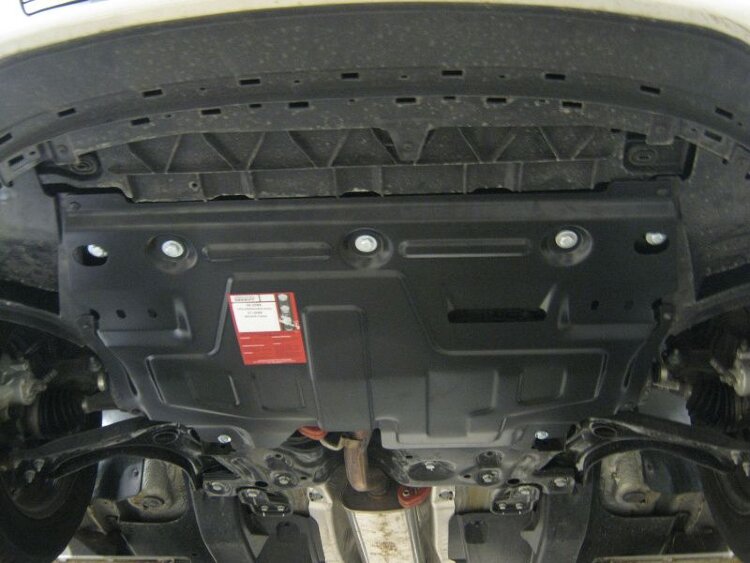 Защита картера и КПП Audi A1 двигатель 1,2; 1,4; 1,6  (2010-2018)  арт: 02.2088 V1