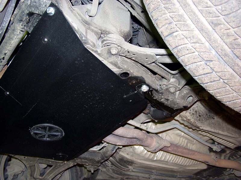 Защита картера и КПП Volvo 440 - 460 двигатель 1,6; 1,7; 1,8; 2,0; 1,9D  (1988-1996)  арт: 25.0050