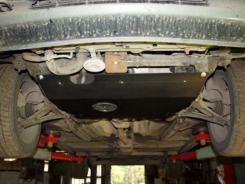Защита картера и КПП Volvo 440 - 460 двигатель 1,6; 1,7; 1,8; 2,0; 1,9D  (1988-1996)  арт: 25.0050