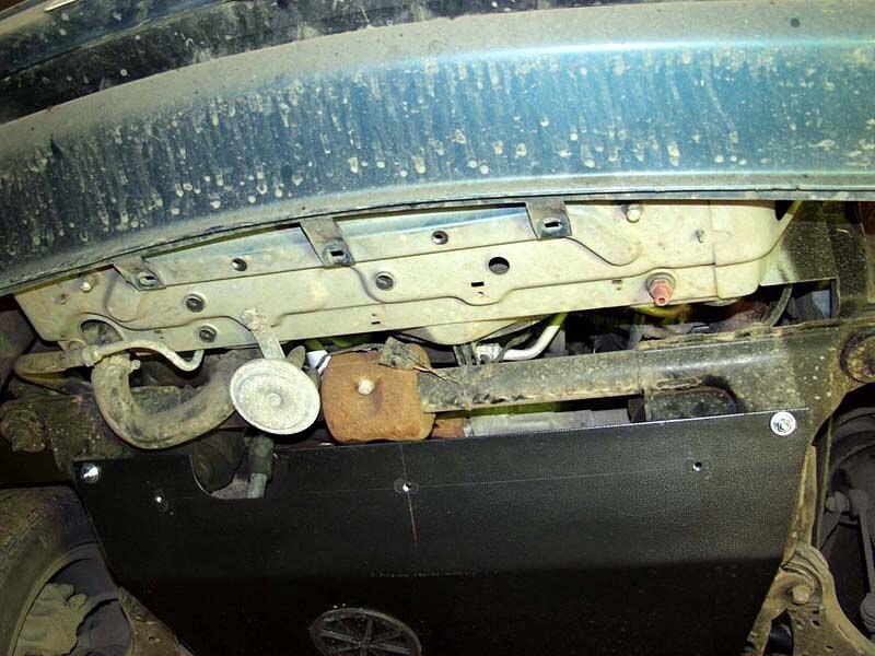 Защита картера и КПП Volvo 440 - 460 двигатель 1,6; 1,7; 1,8; 2,0; 1,9D  (1988-1996)  арт: 25.0050