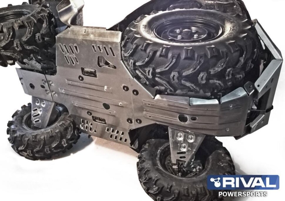 Комплект AL защиты днища Suzuki Kingquad LT-A500, LT-A750 (2011-2018)