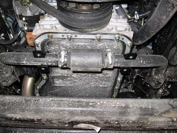 Защита радиатора Isuzu NQR 71P двигатель 4,6 D  (2006-)  арт: 32.1107