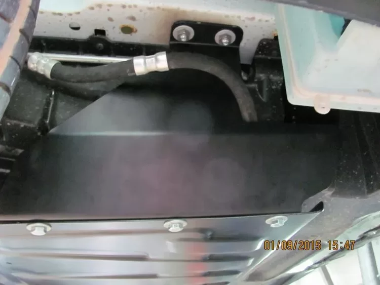 Защита картера и КПП Ford Transit двигатель 2,2TDI FWD  (2006-2015)  арт: 08.1002 V1