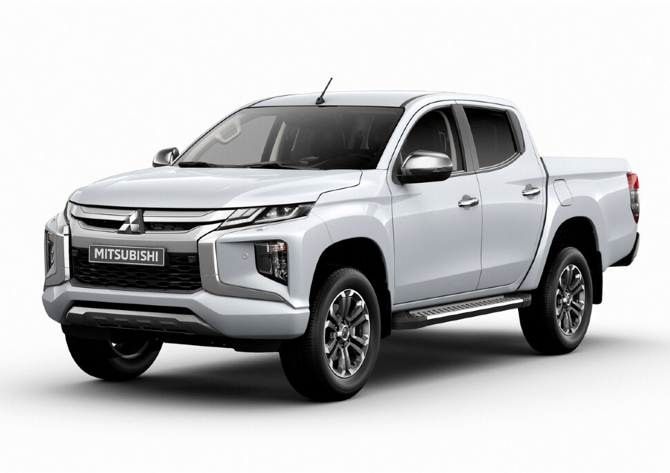 Пороги площадки (подножки) "Style" AutoMax для Mitsubishi L200 IV, V 2006-2019 2018-н.в., 193 см, 2 шт., алюминий, AMS.D193S.4001.1 купить недорого