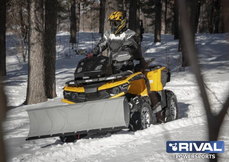 Снегоотвал быстросъемный Supreme2 silver 150 (Can-Am (BRP))