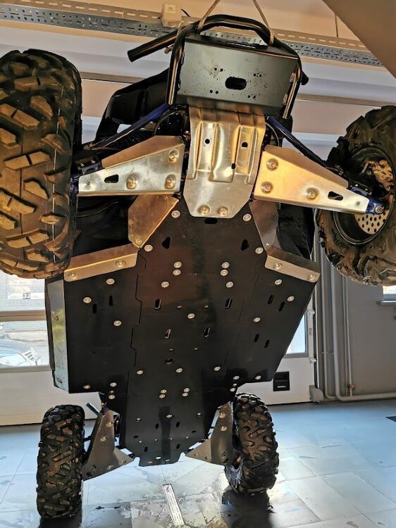 Защита днища HDPE для Yamaha Квадроциклов YXZ1000 2019-