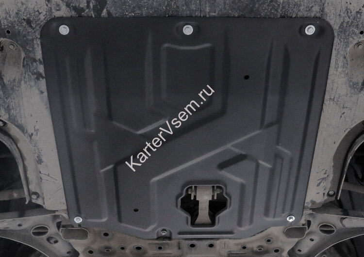 Защита картера и КПП АвтоБроня для Kia Ceed III универсал 2018-2021, штампованная, сталь 1.5 мм, с крепежом, 111.02382.1