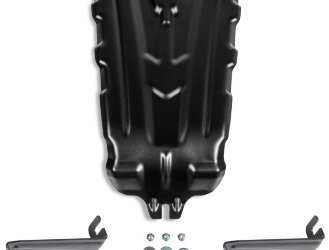 Защита редуктора АвтоБроня для Renault Kaptur 4WD 2016-2020, штампованная, сталь 1.8 мм, с крепежом, 111.04737.1