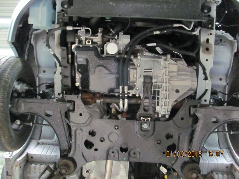 Защита картера и КПП Ford Transit двигатель 2.2TD ;  (2013-)  арт: 08.2352 V1