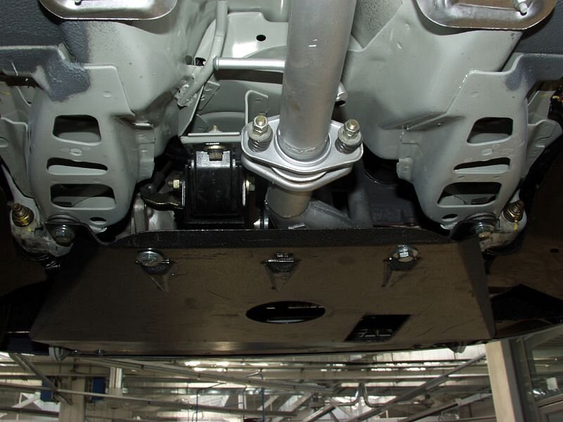 Защита картера и КПП Chevrolet Sens двигатель 1,3  (2003-2009)  арт: 04.0579