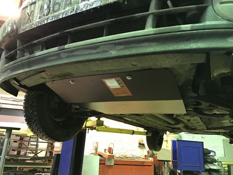 Защита картера и КПП Renault Kangoo двигатель 1,4; 1,5 D; 1,9 D  (2000-2005)  арт: 18.0491