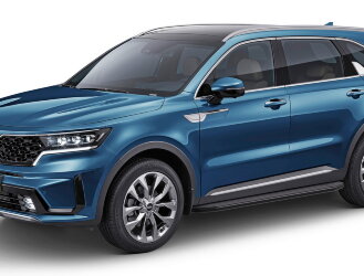 Пороги Kia Sorento IV  (подножки, площадки) A180ALB.2806.1