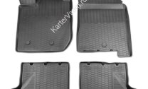 Коврики в салон автомобиля AutoMax для Lada Xray хэтчбек (с вещевым ящиком) 2015-н.в., полиуретан, с крепежом, 4 шт., 5205511AM