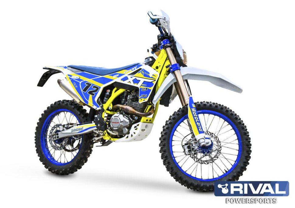 Алюминивая защита двигателя MOTOLAND XT250 арт.2444.8302.1