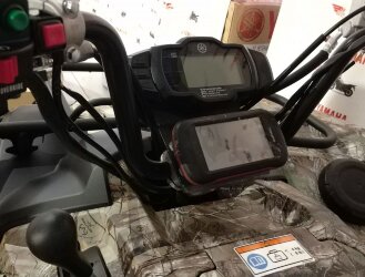 Кронштейн навигатора для Yamaha Квадроциклов Grizzly 700 2016-