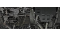 Защита РК АвтоБроня для ВАЗ 2121 (4x4) 1977-2021 (устанавл-ся совместно с 222.06041.1), штампованная, сталь 3 мм, с крепежом, 222.06042.1