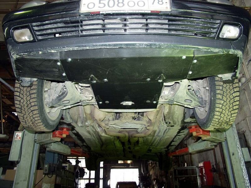 Защита картера Mercedes Benz E-Klasse двигатель 2,0 - 4,2; 2,2D - 3,2D  (1995-2002)  арт: 13.1169