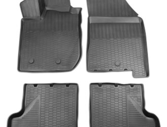 Коврики в салон автомобиля AutoMax для Lada Xray Cross хэтчбек (с вещевым ящиком) 2018-н.в., полиуретан, с крепежом, 4 шт., 5205511AM
