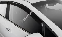 Дефлекторы окон AutoFlex для Kia Cerato III седан 2013-2018/Cerato III Classic седан 2018-н.в., акрил, 4 шт., 828003