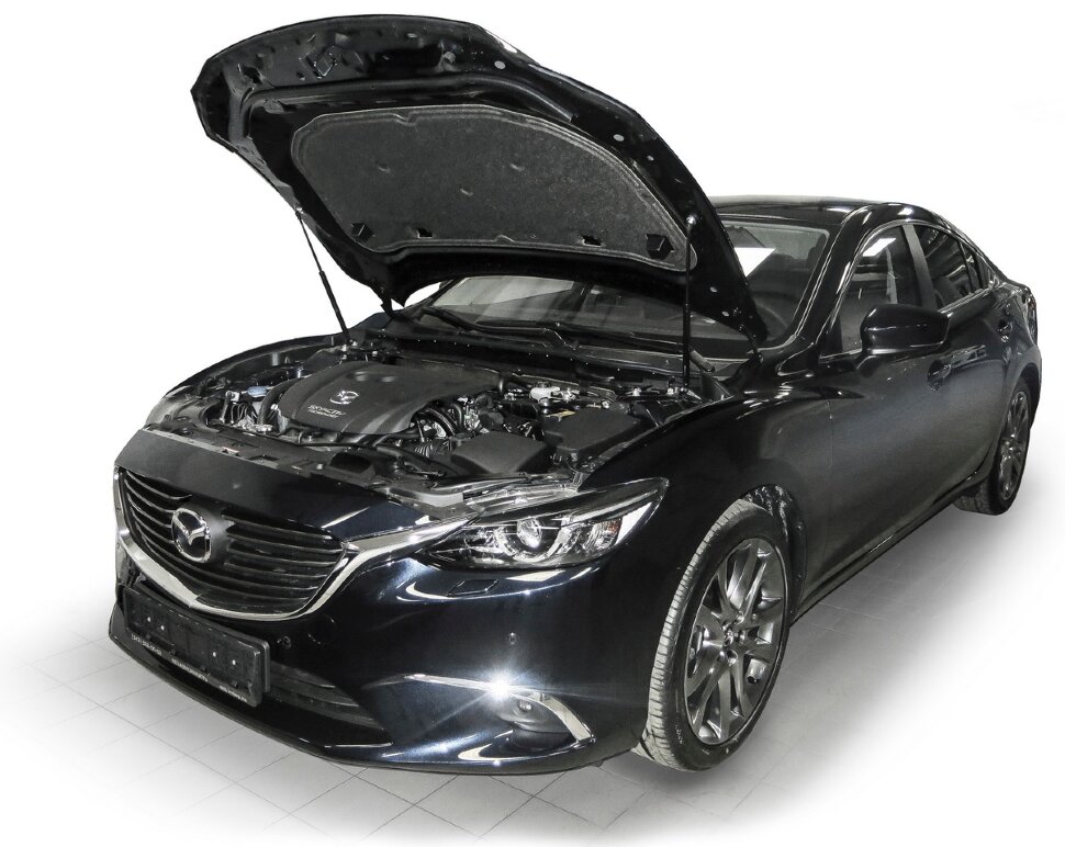 Газовые упоры капота АвтоУпор для Mazda 3 BM 2013-2018, 2 шт., UMA6012
