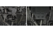 Защита РК АвтоБроня для ВАЗ 2121 (4x4) 1977-2021 (устанавл-ся совместно с 111.06041.1), штампованная, сталь 1.8 мм, с крепежом, 111.06042.1