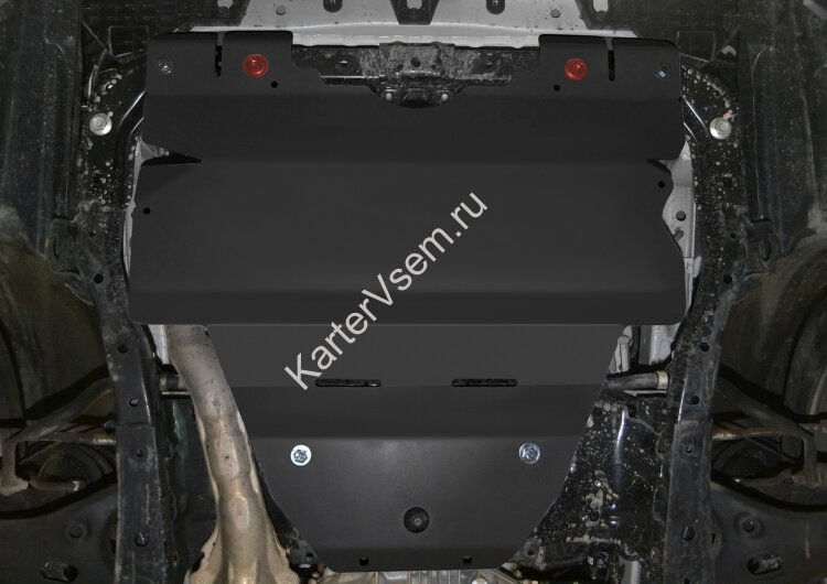 Защита картера АвтоБроня (увеличенная) для Subaru Legacy V 2009-2015, сталь 1.8 мм, с крепежом, 111.05408.1