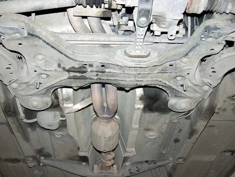 Защита картера и КПП Audi A3 двигатель 1,6; 1,8; 1,9TDI; S3  (1996-2003)  арт: 02.0033