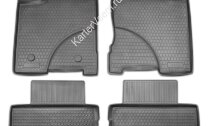 Коврики в салон автомобиля AutoMax для Lada Vesta седан, универсал 2015-н.в., полиуретан, с крепежом, 4 шт., 5205510AM