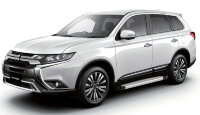 Пороги на автомобиль "Silver" Rival для Mitsubishi ASX 2010-2019, 173 см, 2 шт., алюминий, F173AL.4005.1