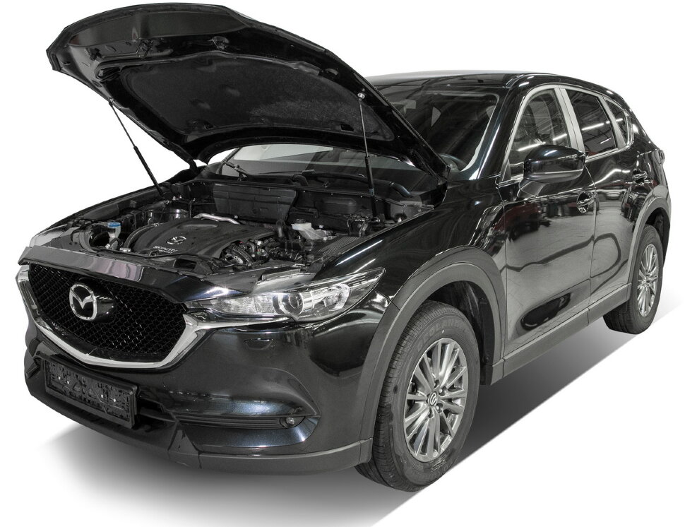Газовые упоры капота АвтоУпор для Mazda CX-5 I, II 2011-2017 2017-н.в., 2 шт., UMACX5021