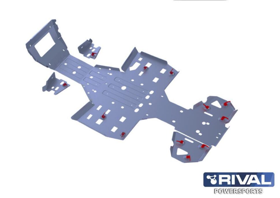 Комплект AL защиты днища RM 500-2, 650-2 (2014-)