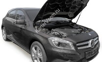 Газовые упоры капота АвтоУпор для Mercedes-Benz A-klasse W176 2012-2018, 2 шт., UMBAKL/GLA012